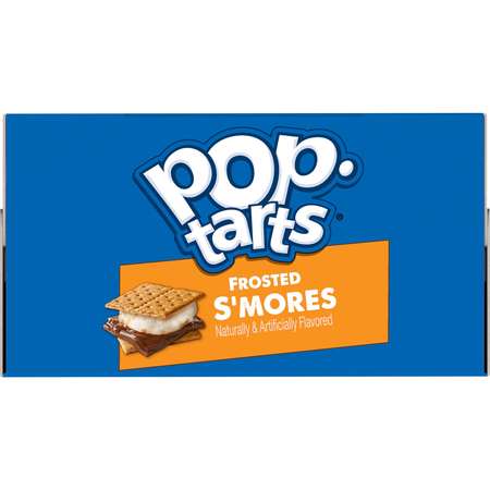 Kelloggs Pop-Tarts Frosted Open & Fold Display S'Mores Pastry 2 Count, PK72 3800022371